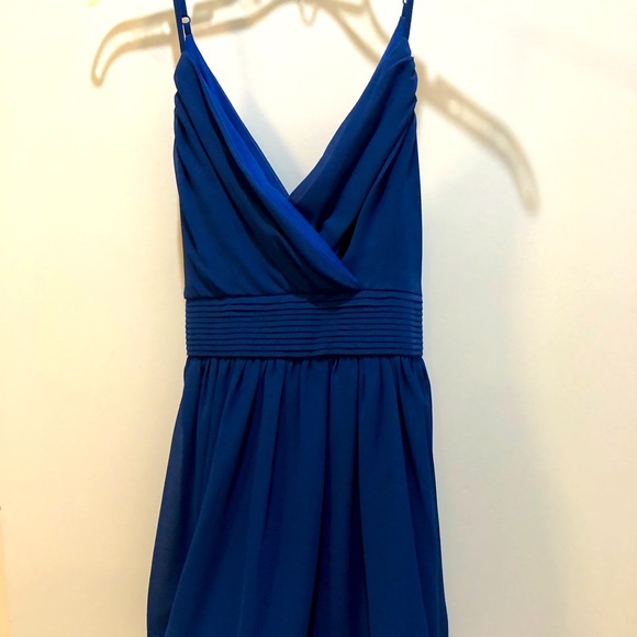 guess royal blue dress GUESS Women's Fringe-Lace Sleeveless Party Midi Sheath Dress Royal Blue 14